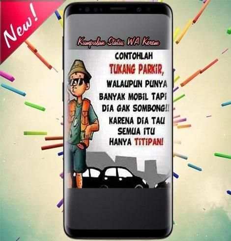 Kumpulan Status WA Keren dan Lucu screenshot 2