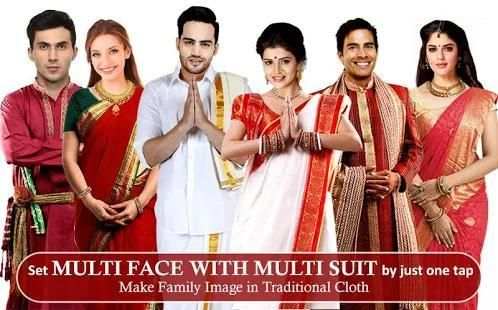 Couple Traditional Dual Photo Suit Editor screenshot 1