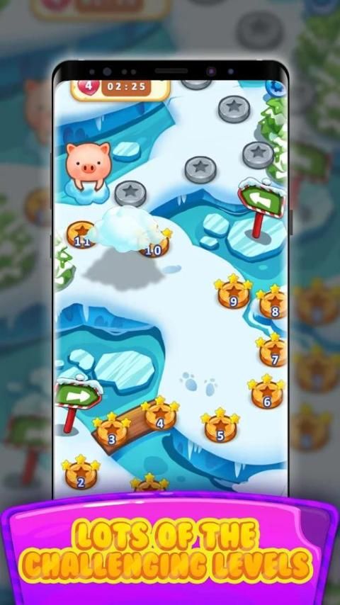 Bubble Shooter: Game Gelembung Penembak dan Bola screenshot 3