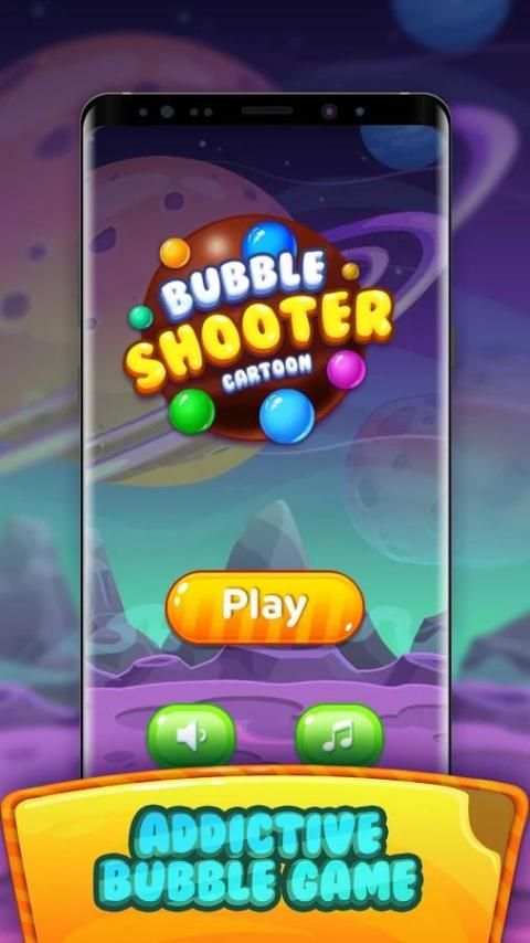 Bubble Shooter Game with Bouncing Balls screenshot 4