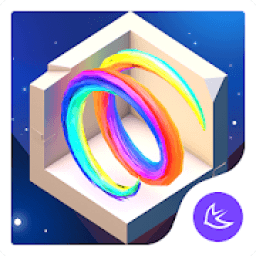 Starry Sky Valley APUS Launcher theme आइकन