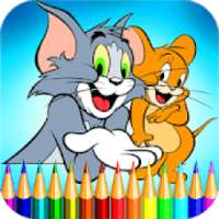 Tom and jerry coloring 2