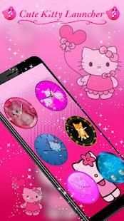 Cute Kitty Launcher screenshot 2
