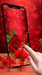 Red Rose Live Wallpaper स्क्रीनशॉट 3