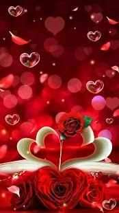 Red Rose Live Wallpaper स्क्रीनशॉट 4