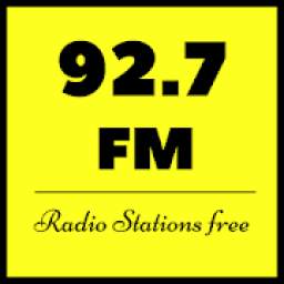 92.7 FM Radio stations online