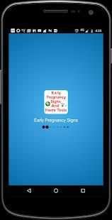 Early Pregnancy Signs And Home Test screenshot 4