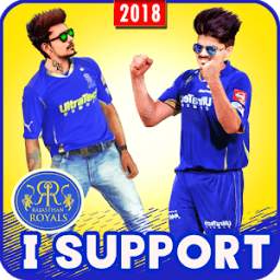 IPL Photo Editor & Frames Rajasthan Royals