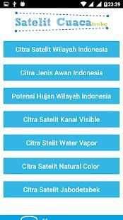 Citra Satelit dan Radar Cuaca screenshot 5