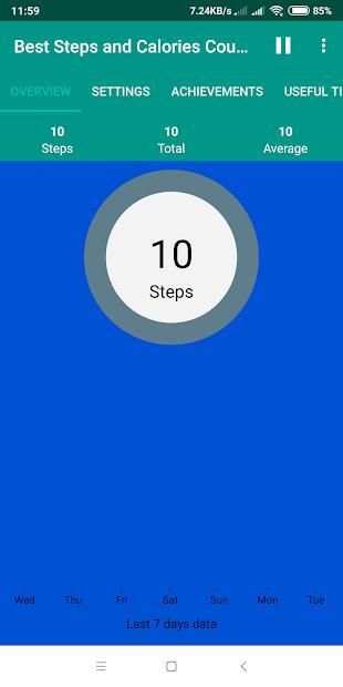 Pedometer - The Steps Counter screenshot 4