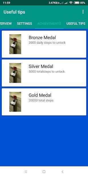 Pedometer - The Steps Counter screenshot 1