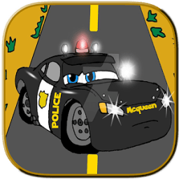 ikon Mcqueen Police Car Driver - Police Racing Games
