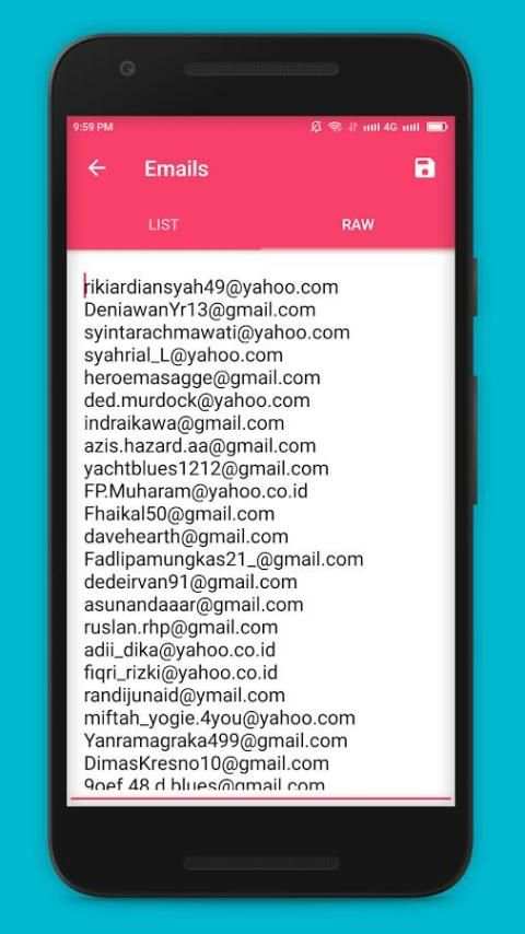 Email Extractor screenshot 2
