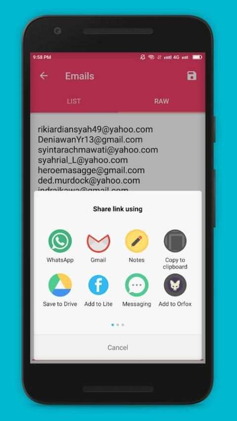 Email Extractor screenshot 1