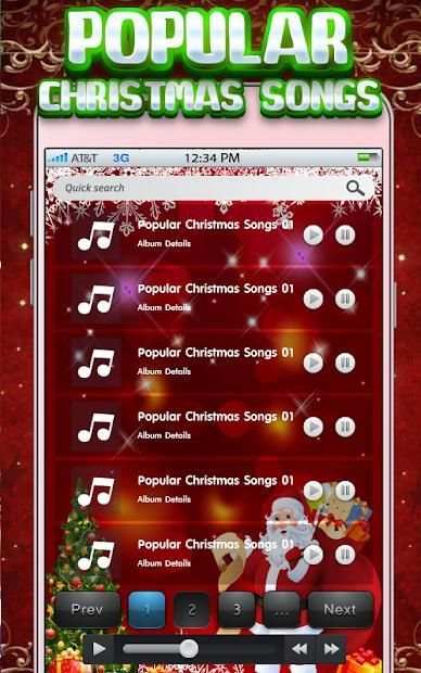 Popular Christmas Songs screenshot 4