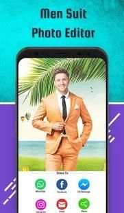 Men Suit Photo Editor screenshot 1