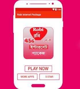 Robi Internet Package screenshot 1