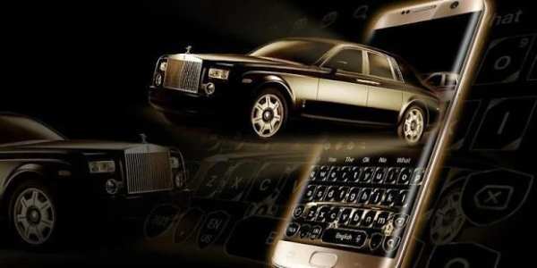 Royal Luxury Car Keyboard Theme स्क्रीनशॉट 2