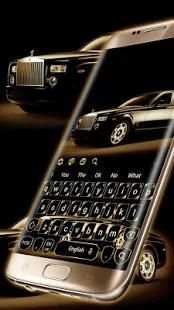Royal Luxury Car Keyboard Theme स्क्रीनशॉट 5