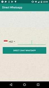 Direct Whatsapp screenshot 1