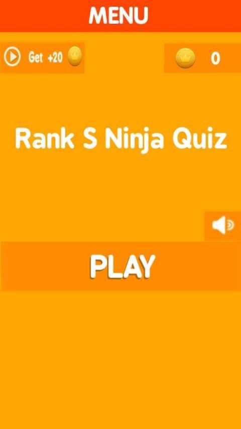 Ninja Rank S Quiz screenshot 2