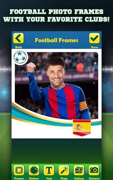 Football Photo Frames – Football Photo Editor स्क्रीनशॉट 5