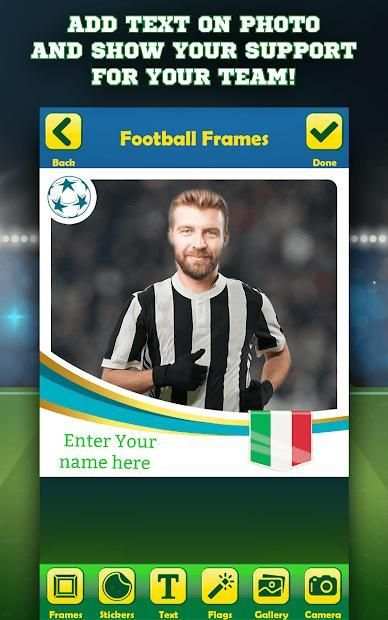 Football Photo Frames – Football Photo Editor स्क्रीनशॉट 1