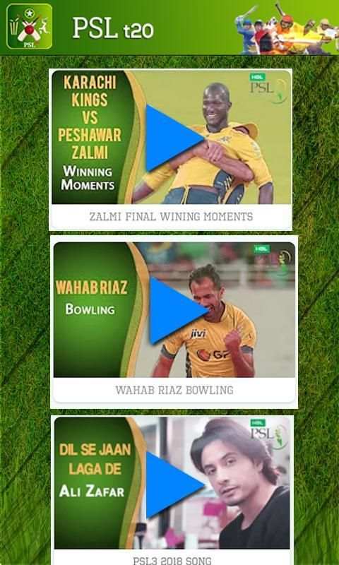 PSL 2018 Live Schedule - PSL Live Cricket t20 screenshot 5