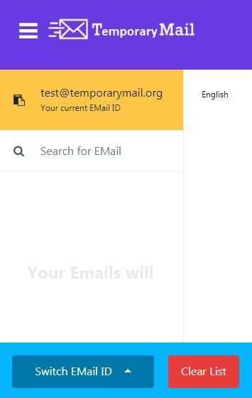 Temporary Mail - Temporary Email screenshot 3