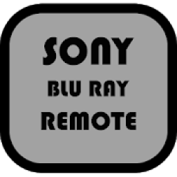 Sony Blu Ray Player Remote icon