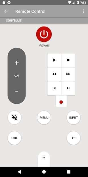 Sony Blu Ray Player Remote screenshot 3