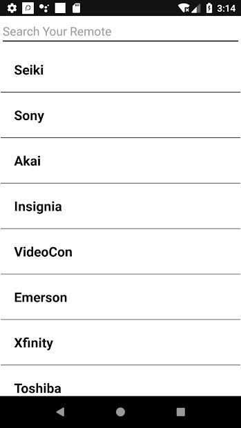Seiki Remote Control screenshot 7