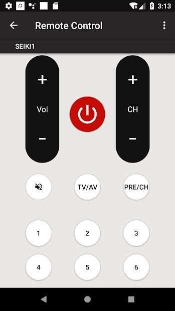 Seiki Remote Control screenshot 4