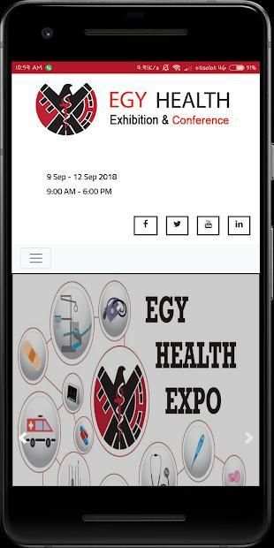 Egy Health 2018 screenshot 1