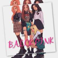 Wallpaper Black pink full HD