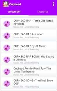 Cuphead Songs Lyrics screenshot 3