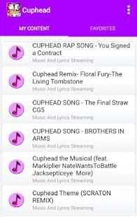 Cuphead Songs Lyrics screenshot 2