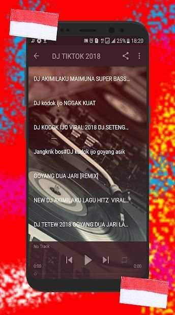 KUMPULAN LAGU DJ 2018 screenshot 2