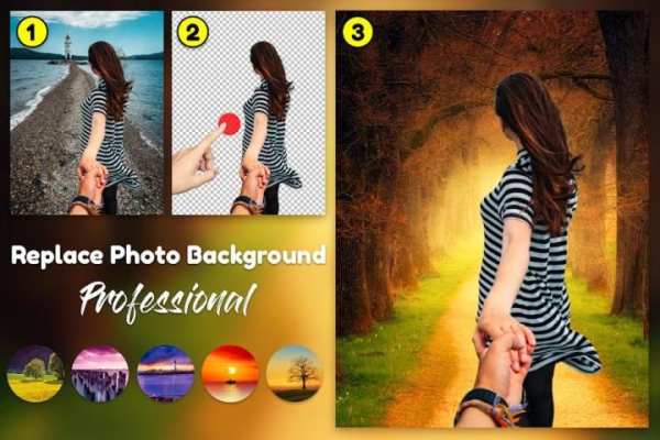 Replace Photo Background स्क्रीनशॉट 1