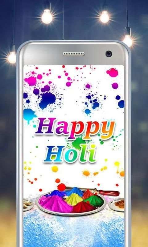 Holi Live Wallpaper HD screenshot 1