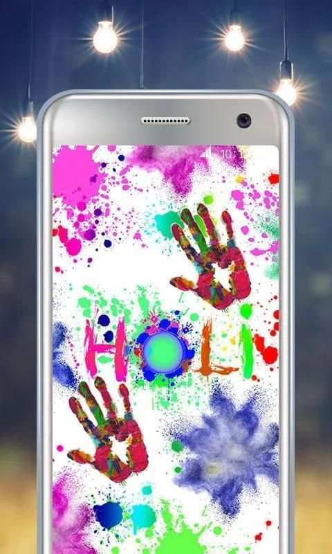 Holi Live Wallpaper HD screenshot 2