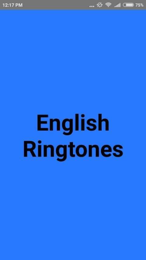 English Ringtones स्क्रीनशॉट 4