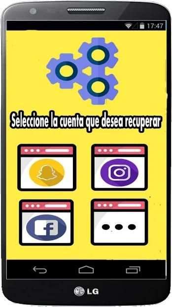 RECUPERACIÓN DE CUENTAS : todo tipo de cuenta screenshot 2