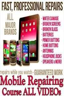 Mobile Repairing Course VIDEO Android iPhone App screenshot 4