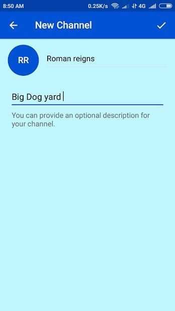 RR messenger screenshot 1