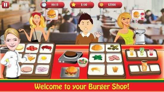 Burger Shop : Cooking Fever screenshot 3
