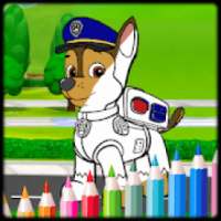 Coloring Book Paw Dogs Patrol