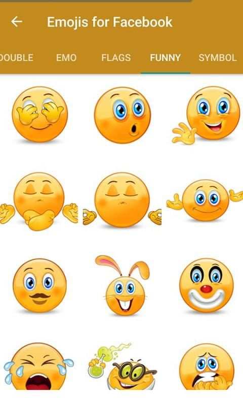 Emojis for facebook स्क्रीनशॉट 7