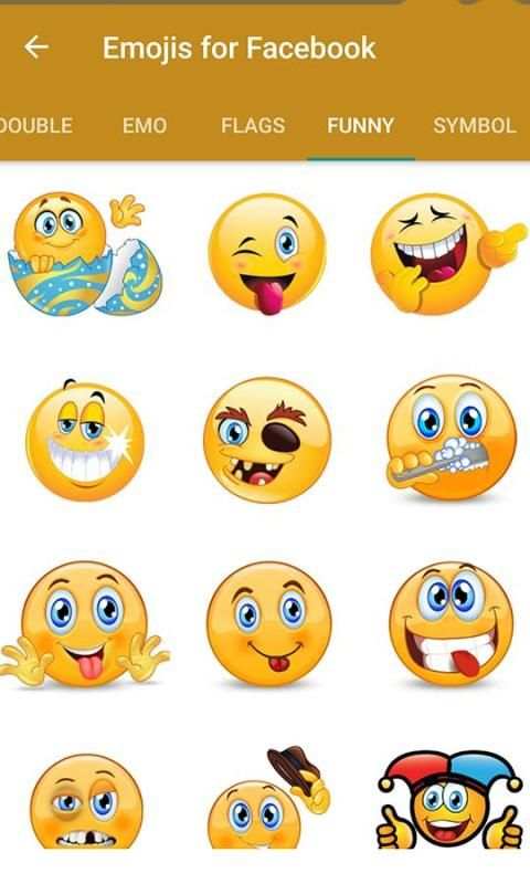 Emojis for facebook स्क्रीनशॉट 6
