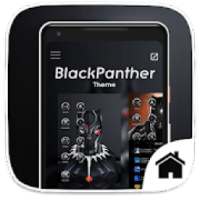 Black Panther Theme For Computer Launcher